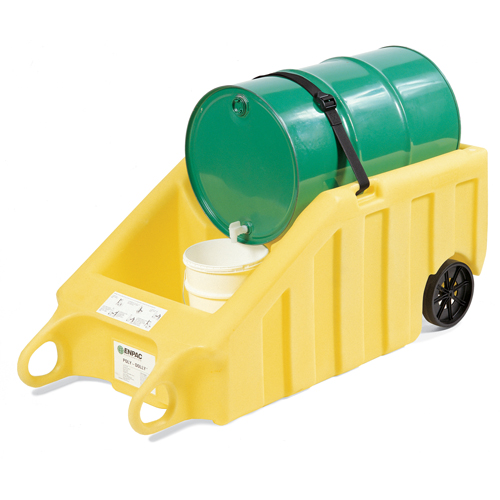 Poly-Dolly&reg;, 69" L x 32.5" W x 26.5" H, 70 US gal. Spill Cap. NRZ Safety Inc.