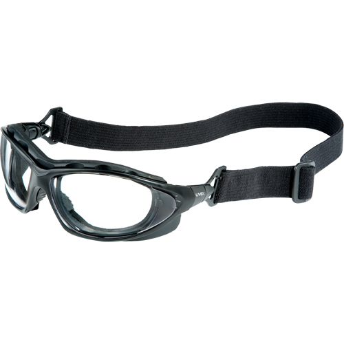 Lunettes de s&eacute;curit&eacute; &agrave; coques Uvex Seismic, Lentille Transparent, Anti-&eacute;gratignures, Ventilation Ferm&eacute; NRZ Safety Inc.