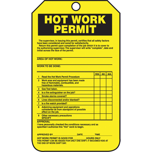 &eacute;tiquettes de s&eacute;curit&eacute; d'inspection et de contr&ocirc;le de l'&eacute;tat de l'&eacute;quipement, Papier cartonn&eacute;, 3-1/8" la x 5-7/8" h, Anglais NRZ Safety Inc.