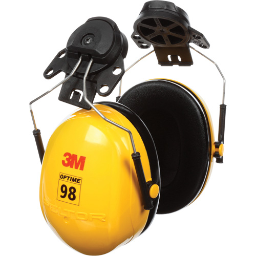 Serres-t&ecirc;tes de s&eacute;rie Peltor Optime 98, Fixation pour casque, 23 NRR dB NRZ Safety Inc.
