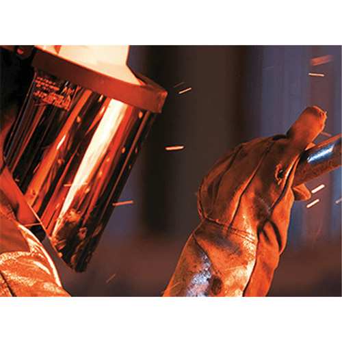 Ratchet Headgear with Faceshield, Polycarbonate, Ratchet Suspension NRZ Safety Inc.