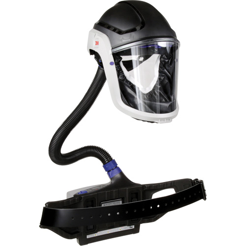 Trousse industrielle lourde pour APR motoris&eacute; TR-600 de Versaflo, Capuchon & visi&egrave;re, Pile Lithium-ion NRZ Safety Inc.