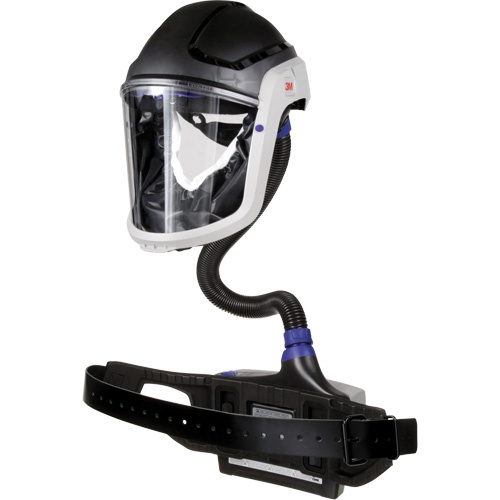Trousse industrielle lourde pour APR motoris&eacute; TR-600 de Versaflo, Capuchon & visi&egrave;re, Pile Lithium-ion NRZ Safety Inc.