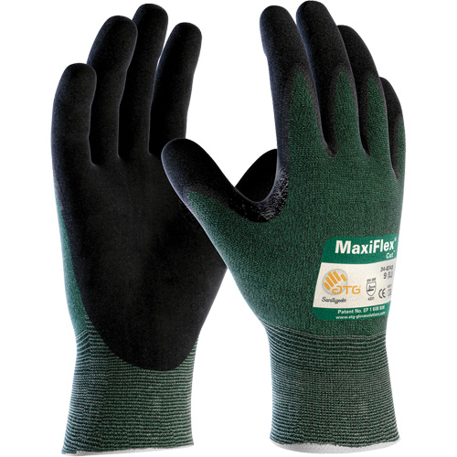 Gants en tricot sans coutures MaxiFlex Cut ATG, Taille T-petit, Calibre 15, Rev&ecirc;tement Mousse de nitrile, Enveloppe en Poly&eacute;thyl&egrave;ne, ANSI/ISEA 105 niveau 2/EN 388 niveau 3 NRZ Safety Inc.