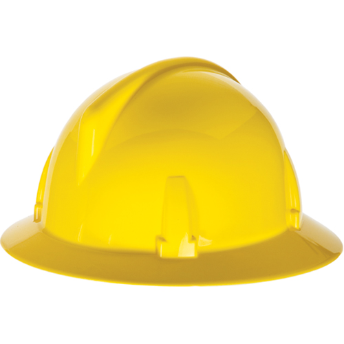 TopGard&reg; Full Brim Hardhat, Meets CSA Type 1, Ratchet Suspension, Non-Vented NRZ Safety Inc.