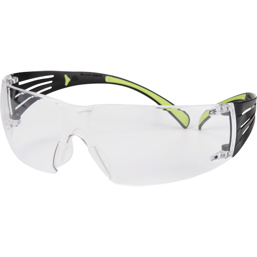 Lunettes de s&eacute;curit&eacute; SecureFit s&eacute;rie 400, Lentille Transparent, Antibu&eacute;e/Anti-&eacute;gratignures, ANSI Z87+/R&eacute;pond ou surpasse la norme CSA Z94.3 NRZ Safety Inc.