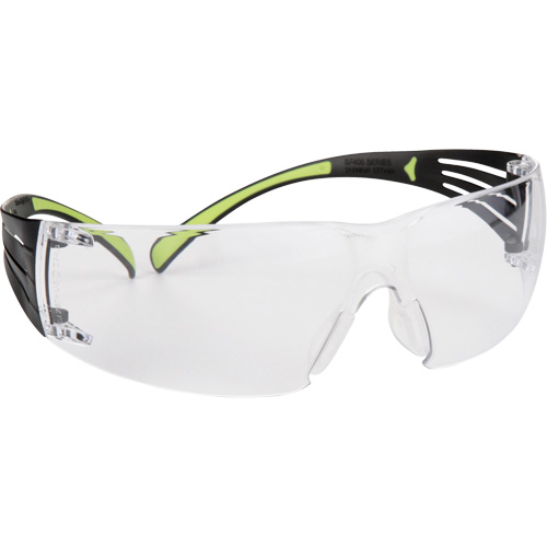 Lunettes de s&eacute;curit&eacute; SecureFit s&eacute;rie 400, Lentille Transparent, Antibu&eacute;e/Anti-&eacute;gratignures, ANSI Z87+/R&eacute;pond ou surpasse la norme CSA Z94.3 NRZ Safety Inc.