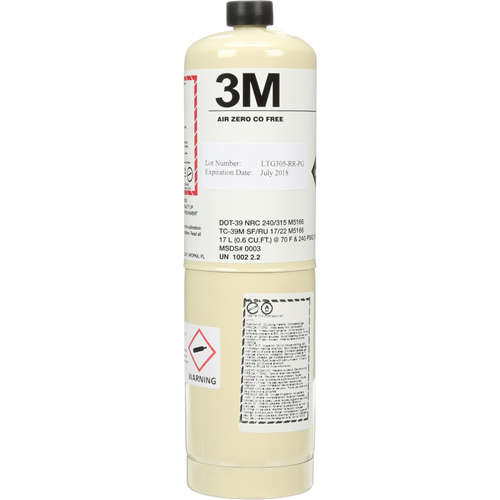 Bouteille de gaz &agrave; la pression z&eacute;ro NRZ Safety Inc.