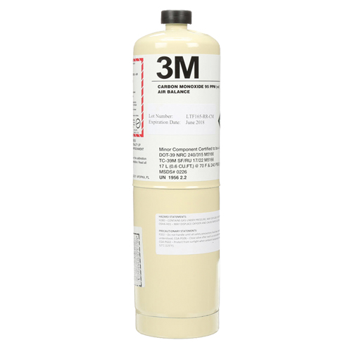 Bouteille de gas de r&eacute;glage de sensibilit&eacute; NRZ Safety Inc.
