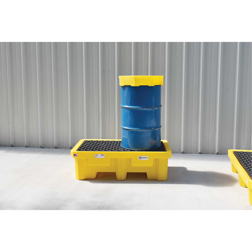 2-Drum Ultra-Spill Pallet&reg;, 66 US gal. Spill Capacity, 53" x 29" x 16.5" NRZ Safety Inc.