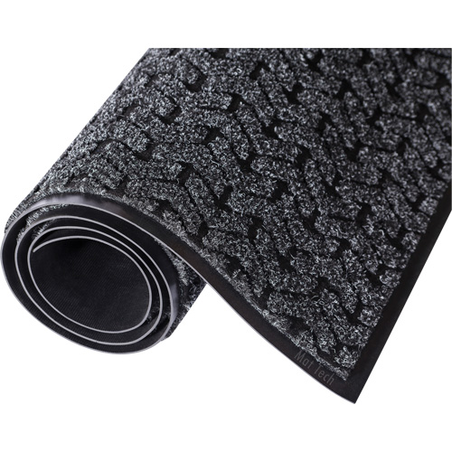 Tapis de couloir Tire-Track, Essuie-pieds/grattoir, 4' x 6' x 3/8", Charbon NRZ Safety Inc.
