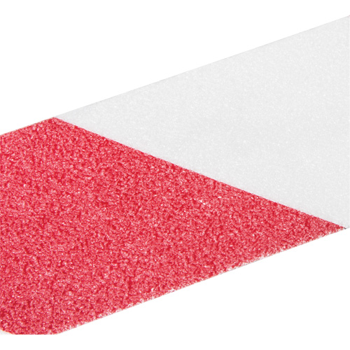Ruban antid&eacute;rapant de premi&egrave;re qualit&eacute;, 2" x 60', Rouge & blanc NRZ Safety Inc.