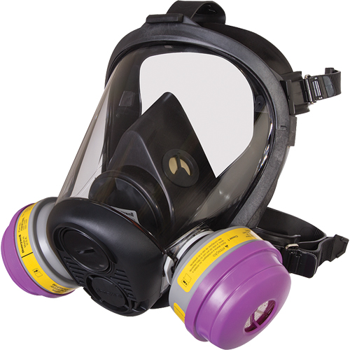 Respirateur &agrave; masque complet de s&eacute;rie RU6500 de North, Silicone, Grand NRZ Safety Inc.
