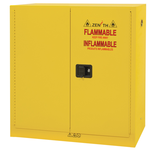 Armoire pour produits inflammables, 24 gal., 2 Porte(s), 43" La x 44" h x 12" p NRZ Safety Inc.