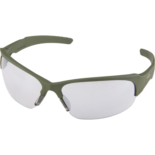 Lunettes de s&eacute;curit&eacute; s&eacute;rie Z2000, Lentille Miroir int&eacute;rieur/ext&eacute;rieur, Anti-&eacute;gratignures, R&eacute;pond ou surpasse la norme CSA Z94.3 NRZ Safety Inc.