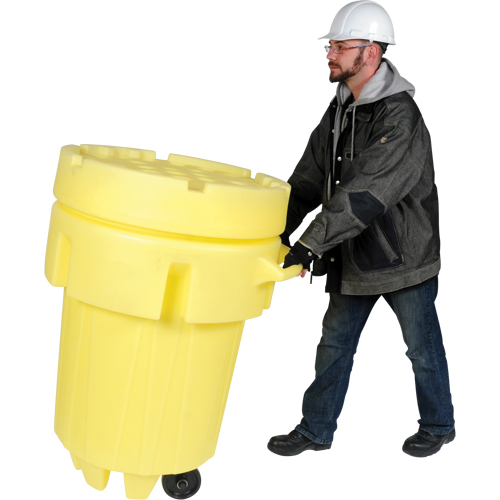 Ultra-Overpacks&reg; Wheeled Drum, 95 gal., Mobile NRZ Safety Inc.
