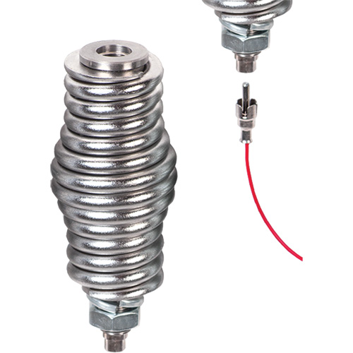 Support porte-drapeau Safety Whip, Fixation Ressort NRZ Safety Inc.