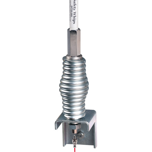 Support porte-drapeau Safety Whip, Fixation Ressort NRZ Safety Inc.