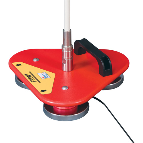 Support porte-drapeau Safety Whip, Fixation Aimant NRZ Safety Inc.