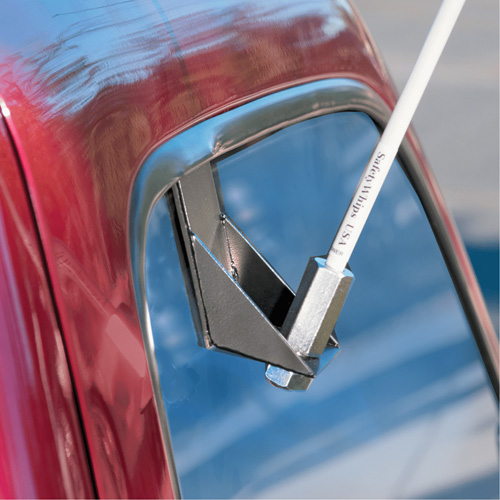 Safety Whip&reg; Light-Duty Whips, Window Mount, 5' High, Orange NRZ Safety Inc.