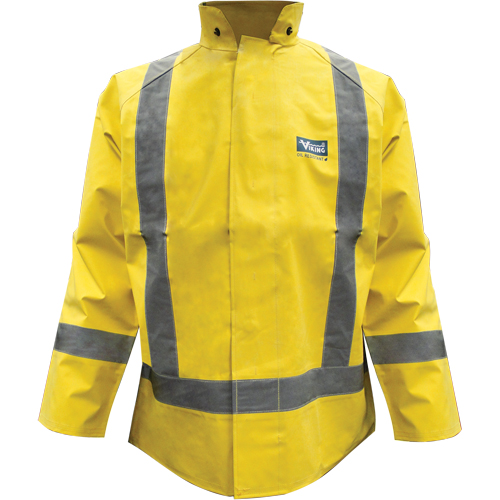 Veste de mineur Miner 49er, N&eacute;opr&egrave;ne, 3T-Grand, Vert lime NRZ Safety Inc.