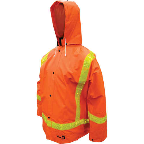 Open Road FR PVC Rain Suits, Small, Orange NRZ Safety Inc.