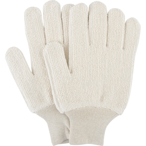 Heat-Resistant Gloves, Terry Cloth, Large, Protects Up To 212° F (100° C) NRZ Safety Inc.