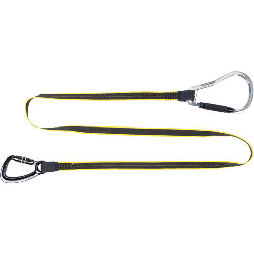 Heavy Duty Rail Tool Lanyard, Fixed Length, Dual Carabiner NRZ Safety Inc.