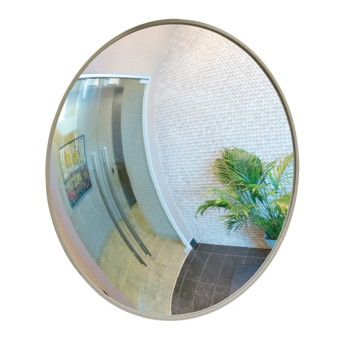 Convex Mirror with Bracket, Indoor/Outdoor, 30" Diameter NRZ Safety Inc.