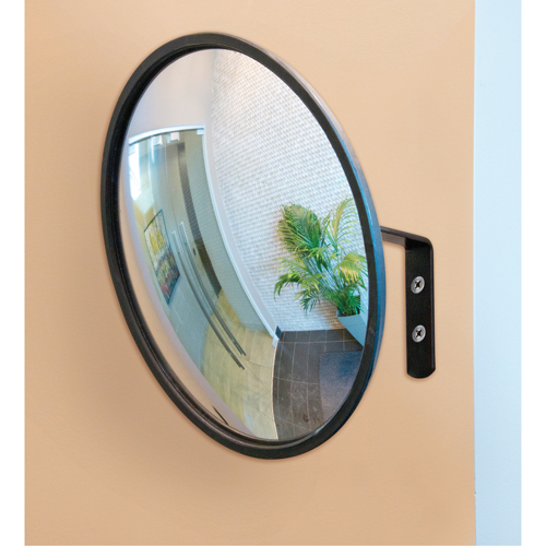 Miroir convexe avec support, Int&eacute;rieur/Ext&eacute;rieur, Diam&egrave;tre 12" NRZ Safety Inc.