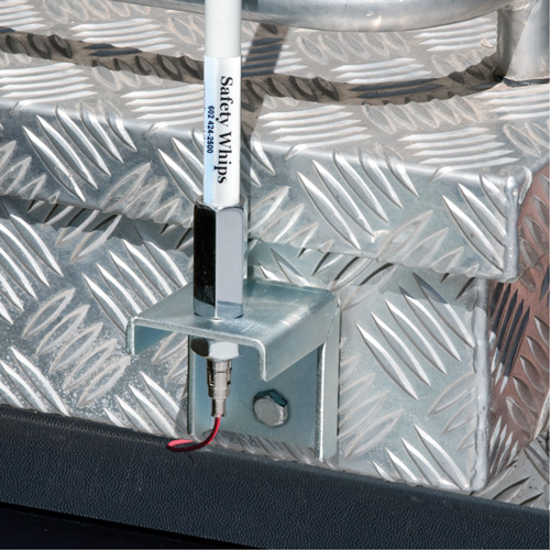 Safety Whip&reg; Flagstaff Mounting Base NRZ Safety Inc.