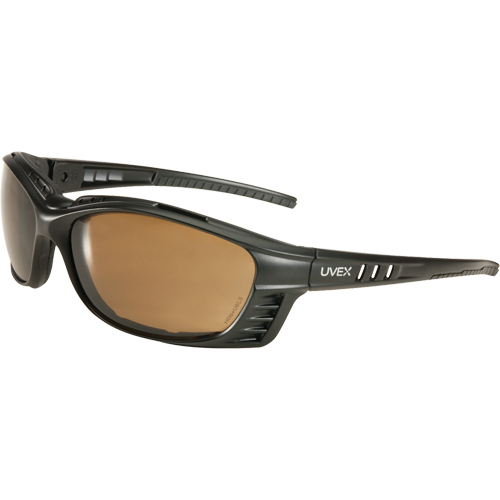Lunettes de s&eacute;curit&eacute; Uvex Livewire avec lentilles HydroShield, Lentille Espresso, Antibu&eacute;e, R&eacute;pond ou surpasse la norme CSA Z94.3 NRZ Safety Inc.