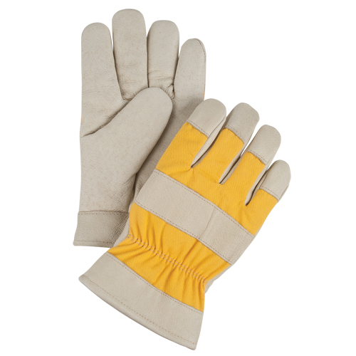 Premium Winter-Lined Work Gloves, Large, Grain Pigskin Palm, Foam Fleece Inner Lining NRZ Safety Inc.