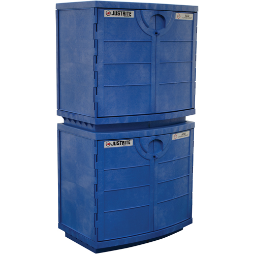 Polyethylene Corrosive/Acid Cabinet, 24 gal., 36" x 35" x 25" NRZ Safety Inc.