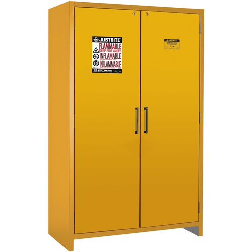 Armoire d'entreposage 90 minutes s&eacute;curitaire et conforme &agrave; la norme EN, 45 gal., 2 Porte(s), 46,97" La x 76,89" h x 24,21" p NRZ Safety Inc.