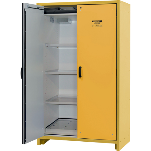 30-Minute EN Safety Storage Cabinet, 45 gal., 2 Door, 45.83" W x 76.65" H x 24.21" D NRZ Safety Inc.