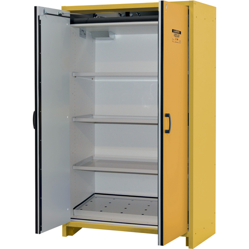 30-Minute EN Safety Storage Cabinet, 45 gal., 2 Door, 45.83" W x 76.65" H x 24.21" D NRZ Safety Inc.