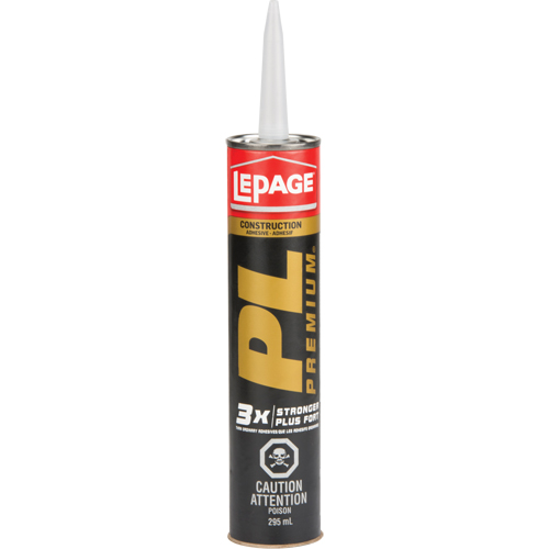 PL Premium Construction Adhesive, 295 ml, Cartridge NRZ Safety Inc.