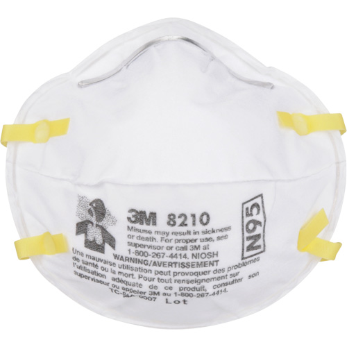 8210 Particulate Respirators, N95, NIOSH Certified NRZ Safety Inc.