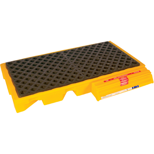 Spill Deck Bladder Systems, 88 US gal. Spill Capacity, 52" x 30.5" x 5.8" NRZ Safety Inc.