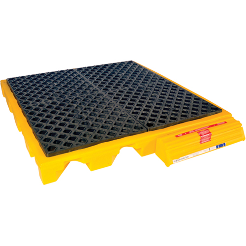 Syst&egrave;mes de r&eacute;servoir souple pour plateforme de d&eacute;versements, Capacit&eacute; de d&eacute;versement 110 gal. US, 52" x 56,6" x 5,8" NRZ Safety Inc.