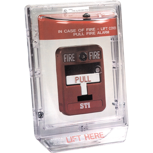 Fire Alarm Covers - Stopper&reg; II Indoor Alarm Covers, Surface NRZ Safety Inc.