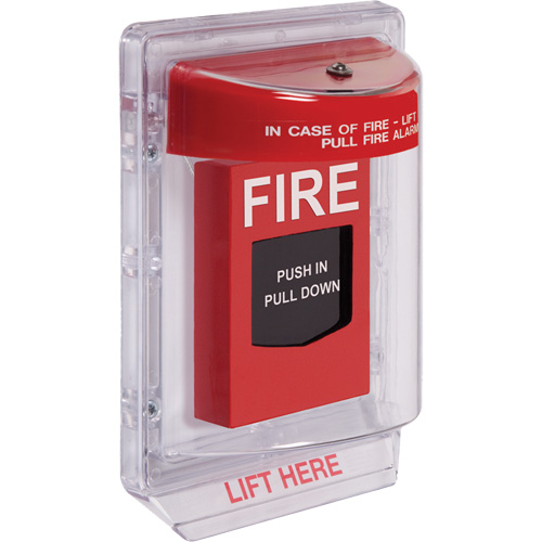 Couvercles pour alertes d'incendie - couvercles pour alertes int&eacute;rieures Stopper II, Encastr&eacute; NRZ Safety Inc.