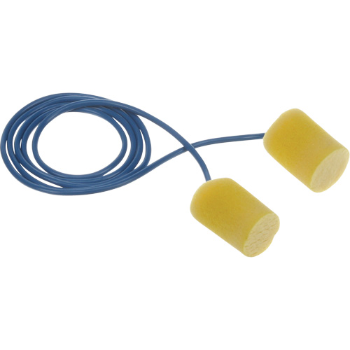 Bouchons d'oreilles classiques E-A-R, Vrac - Sac en poly, Avec cordon NRZ Safety Inc.