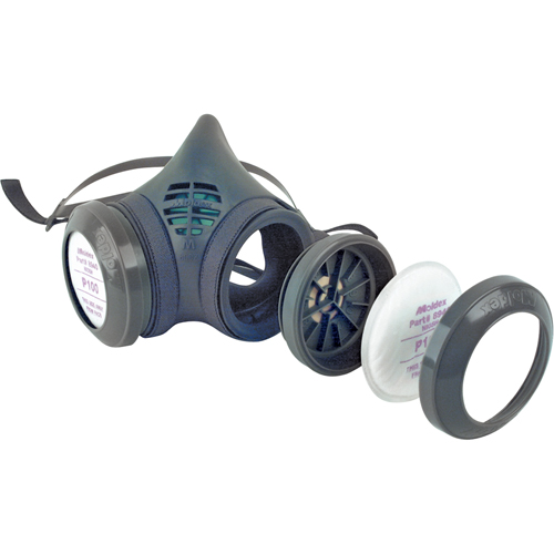 8000 Series Assembled Respirator, Elastomer/Thermoplastic, Medium NRZ Safety Inc.