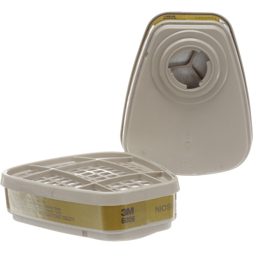 6000 Series Respirator Cartridges, Gas/Vapour Cartridge, Multi-Gas/Vapour NRZ Safety Inc.