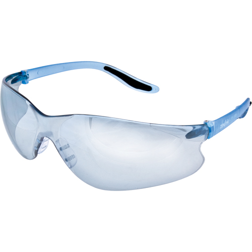 Z500 Series Safety Glasses, Blue/Indoor/Outdoor Mirror Lens, Anti-Scratch, ANSI Z87+/Meets/Exceeds CSA Z94.3 NRZ Safety Inc.
