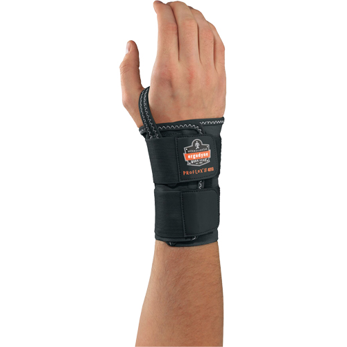 ProFlex&reg; 4010 Double Strap Wrist Support, Elastic, Left Hand, Small NRZ Safety Inc.