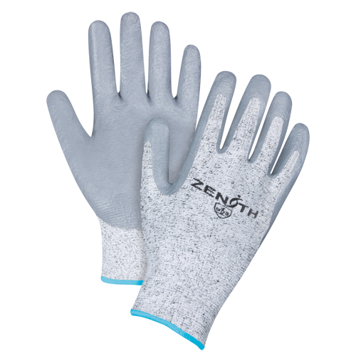 Seamless Stretch Cut-Resistant Gloves, Size X-Large/10, 13 Gauge, Nitrile Coated, HPPE Shell, ANSI/ISEA 105 Level 2/EN 388 Level 3 NRZ Safety Inc.
