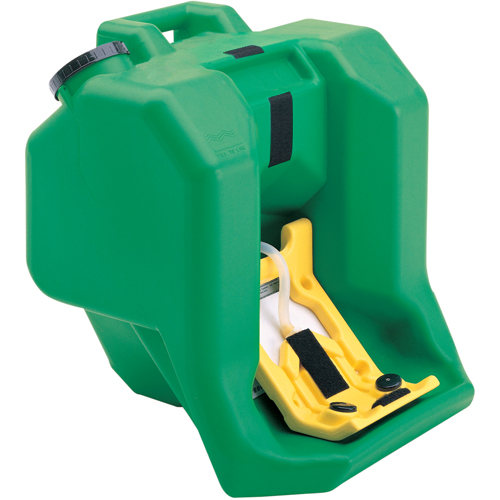 Douche oculaire portative, Aliment&eacute; par gravit&eacute;, Capacit&eacute; 16 gal., Conformit&eacute; ANSI Z358.1 NRZ Safety Inc.